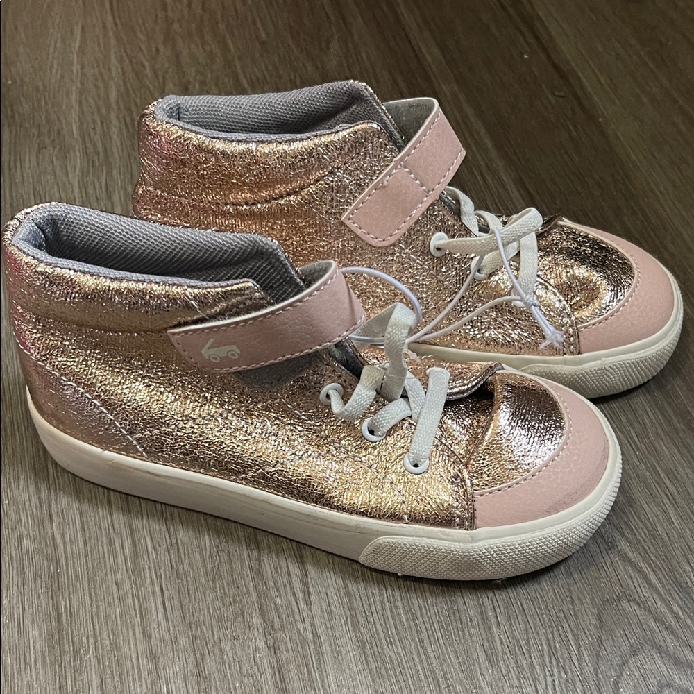 Se Kai Run Kids Glitter High-Top Sneakers